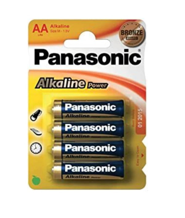 PANASONIC - BRONZE ALKALINE AAA BATTERY LR03 BLISTER*20
