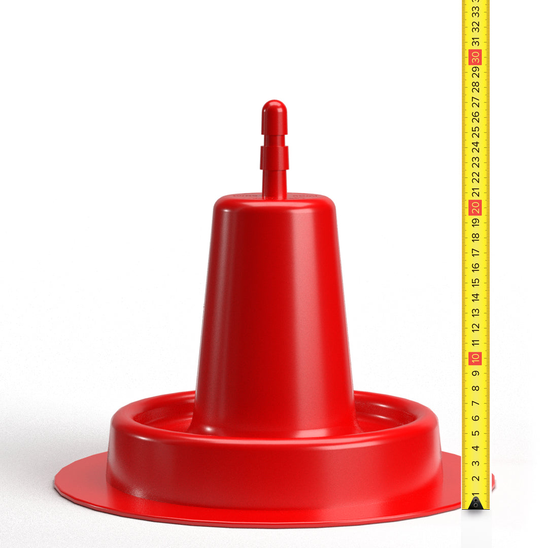 Hung System Easy Squat suction base - red variant, manufacturer photo