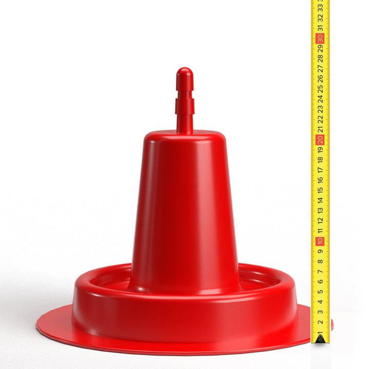 Hung System Easy Squat suction base - red variant, manufacturer photo