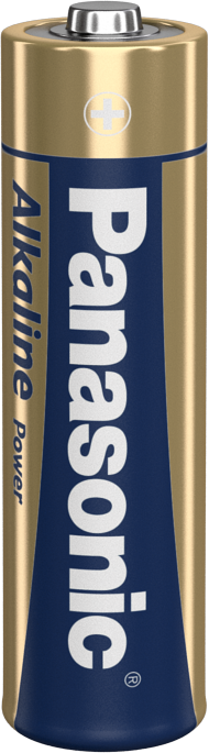 PANASONIC - BRONZE ALKALINE AA BATTERY LR6 BLISTER*20