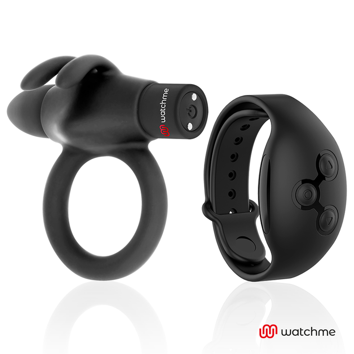 BLACK&amp;SILVER - AGRON REMOTE CONTROL COCKRING WATCHME