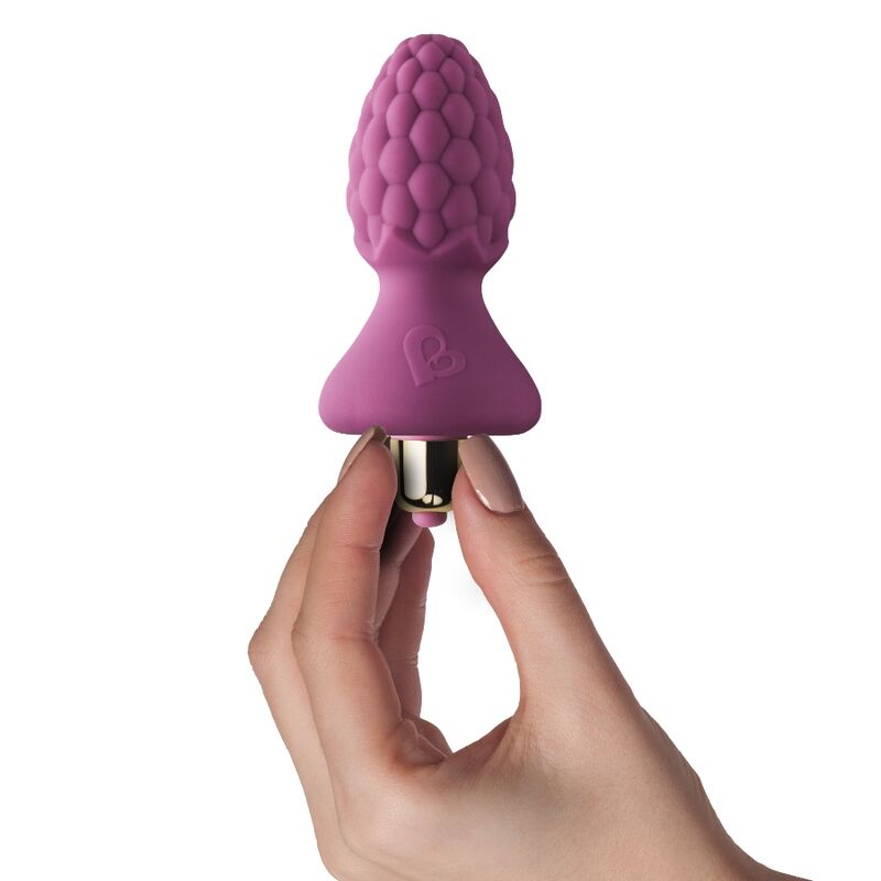 Assberries Raspberry Plug Anal — Red silicone