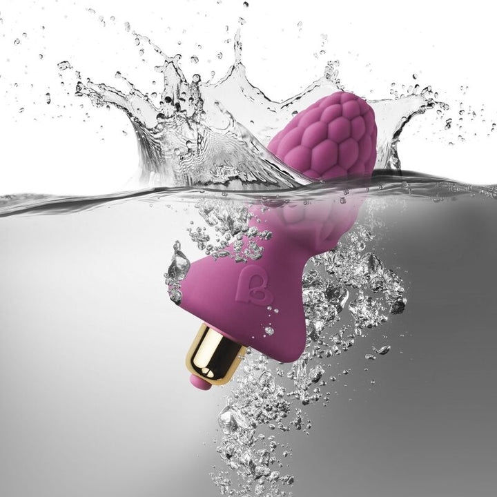 Assberries Raspberry Plug Anal — Red silicone