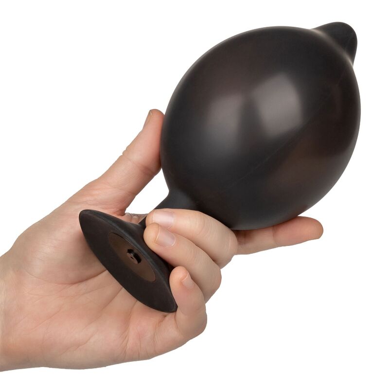 XL Silicone Inflatable Plug — Black