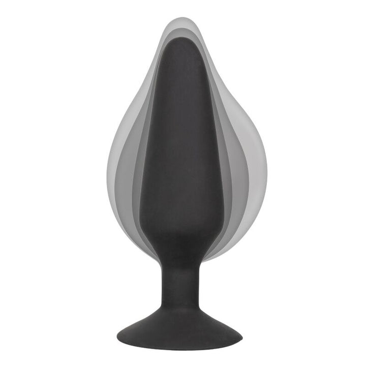 XL Silicone Inflatable Plug — Black