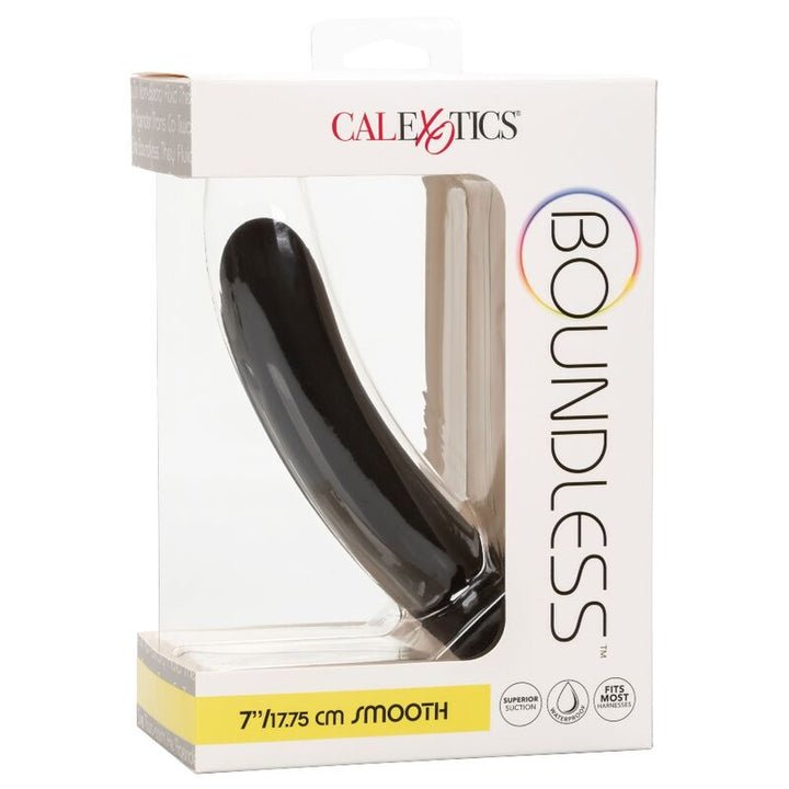 Calexotics Boundless Dildo 17.8 CM — Black, Silicone