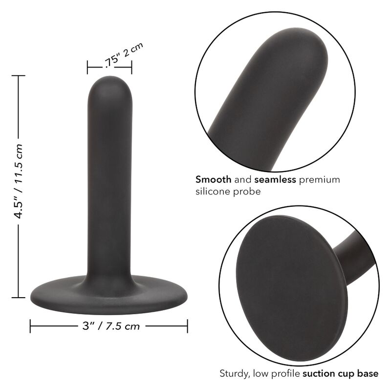Calexotics Boundless Dildo 11.5 CM — Black, Silicone