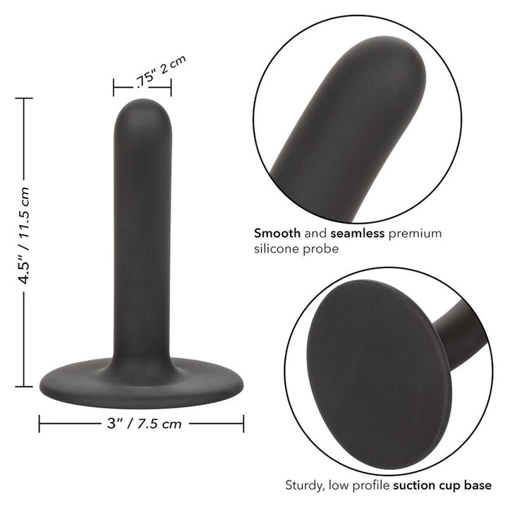 Calexotics Boundless Dildo 11.5 CM — Black, Silicone