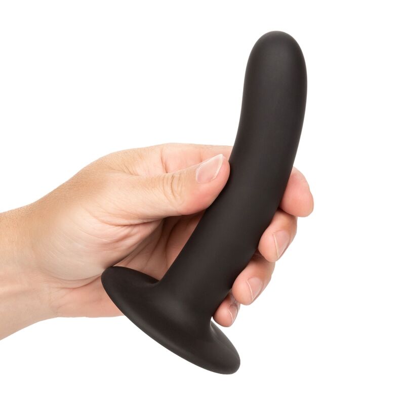 Calexotics Boundless Dildo 15.25 CM Harness Compatible — Black, Silicone