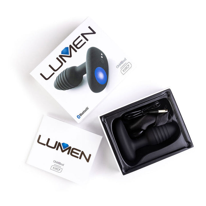 Kiiroo Lumen Plug Vibration Control App — Black