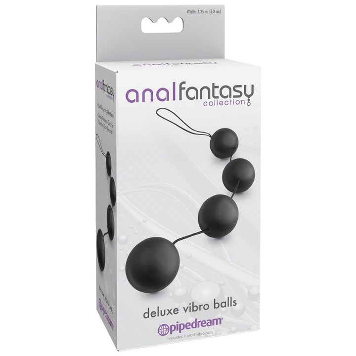 Anal Fantasy Vibro-Anal Balls — silicone