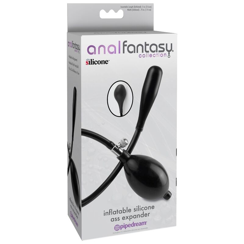 Anal Fantasy Inflatable Plug — silicone
