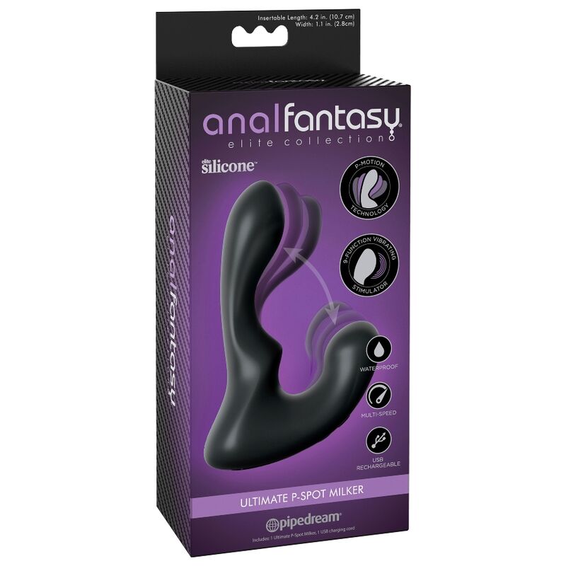 Ultimate P-Spot Milker — Black silicone