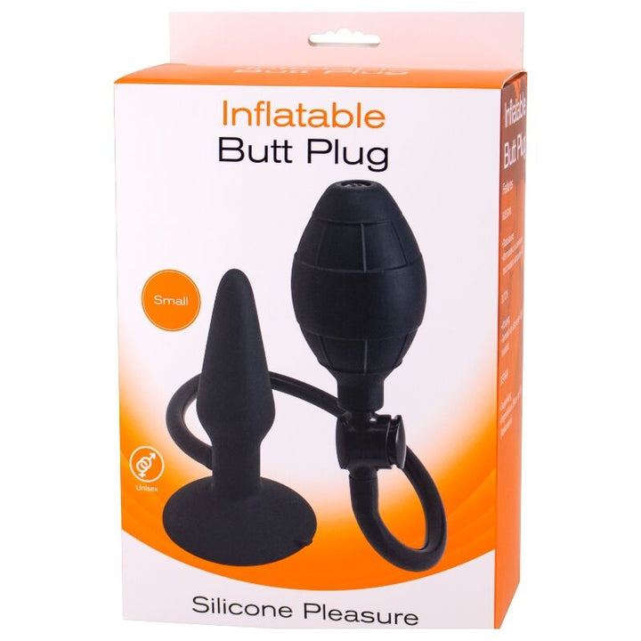 Seven Creations Inflatable Plug S — Pink silicone