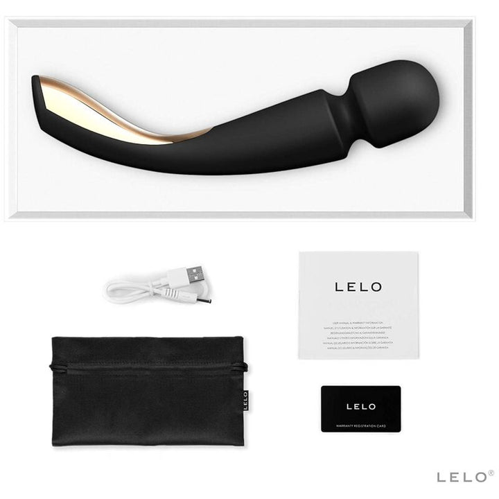 LELO - Smart Medium Wand 2 Black Massager