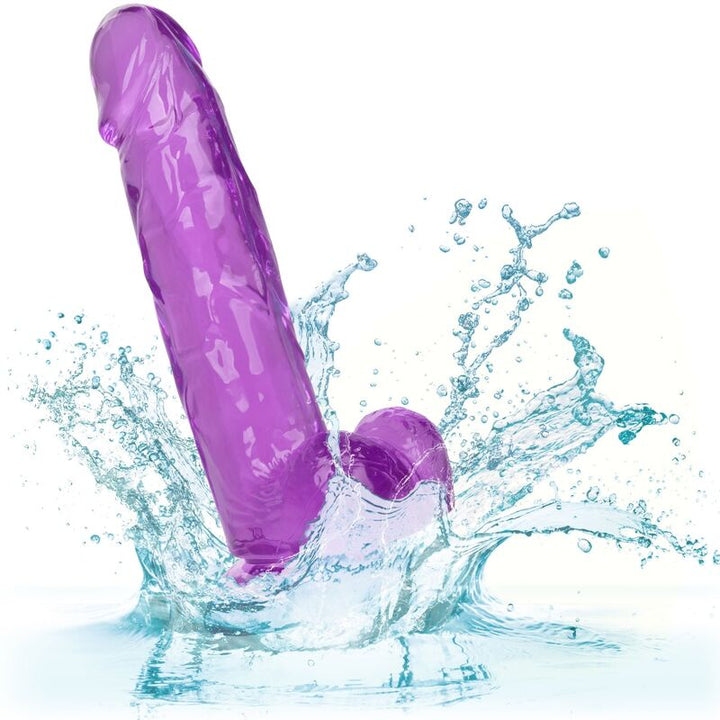 Calexotics Size Queen Dildo Purple 15.3 CM — Purple, TPR