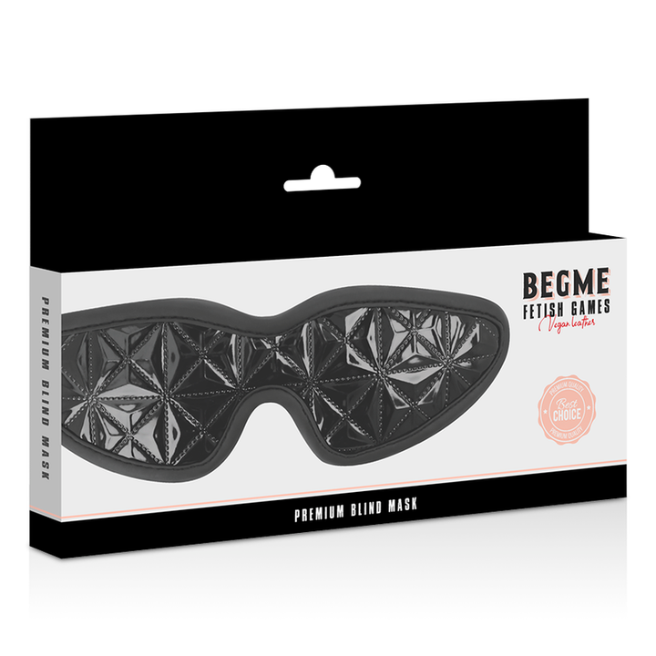 Begme Black Edition - Premium Blind Mask With Neoprene Lining