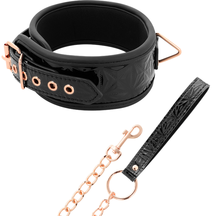 Begme Black Edition - Premium Vegan Leather Collar With