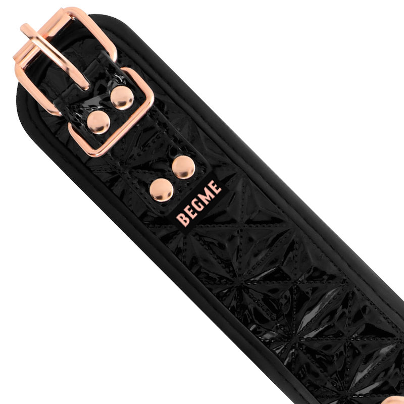 Begme Black Edition - Premium Vegan Leather Collar With