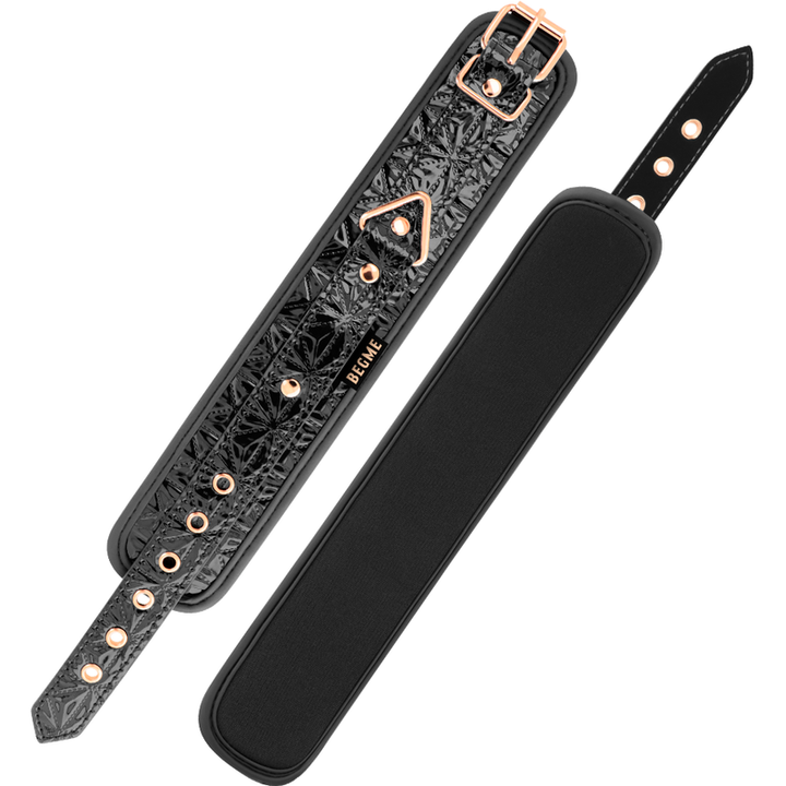 Begme Black Edition - Premium Handcuffs With Neoprene Lining