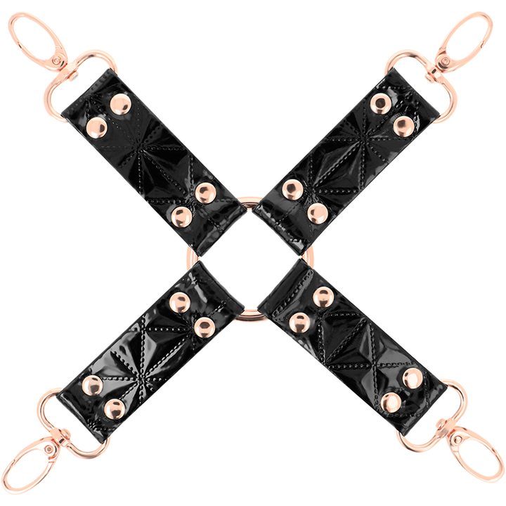 Begme Black Edition - Vegan Leather Hog Tie