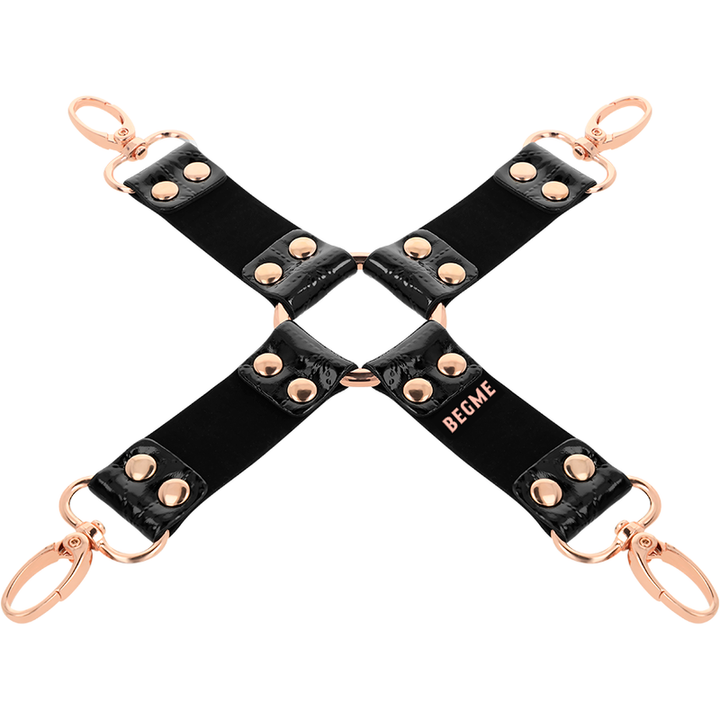 Begme Black Edition - Vegan Leather Hog Tie