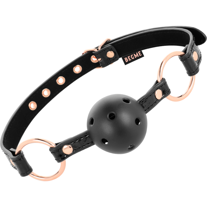 Begme Black Edition - Ball Gag Vegan Leather