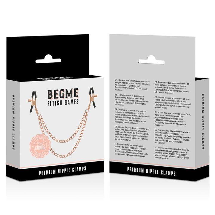 Begme Black Edition - Premium Nipple Clamps