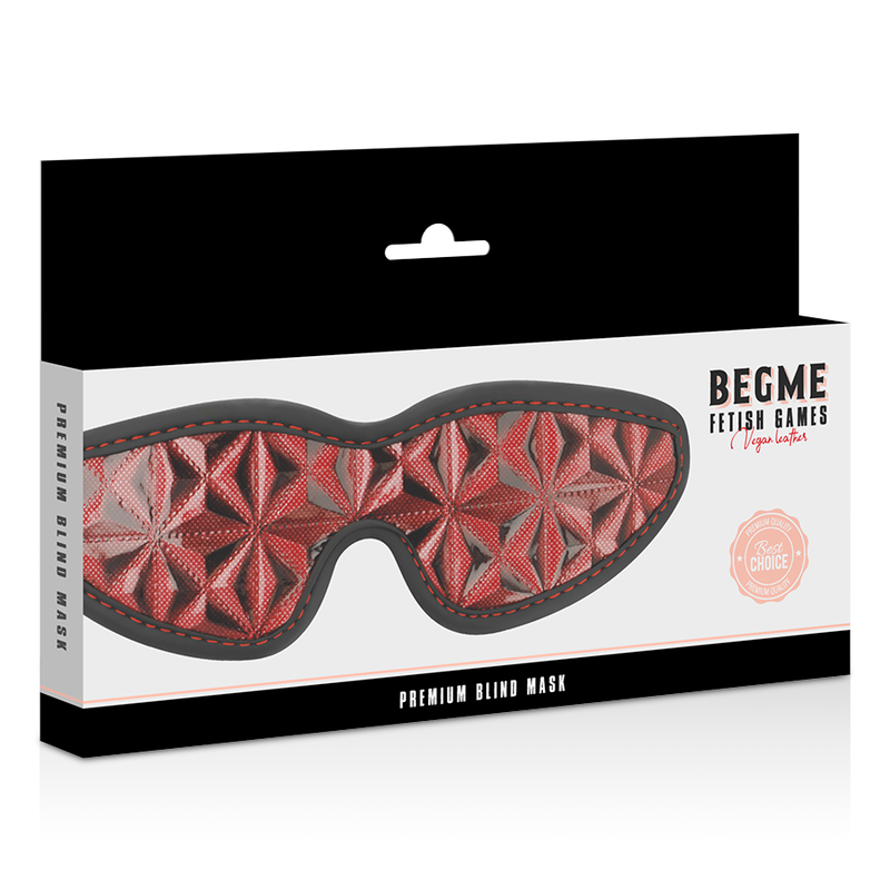 Begme Red Edition - Premium Blind Mask With Neoprene Lining