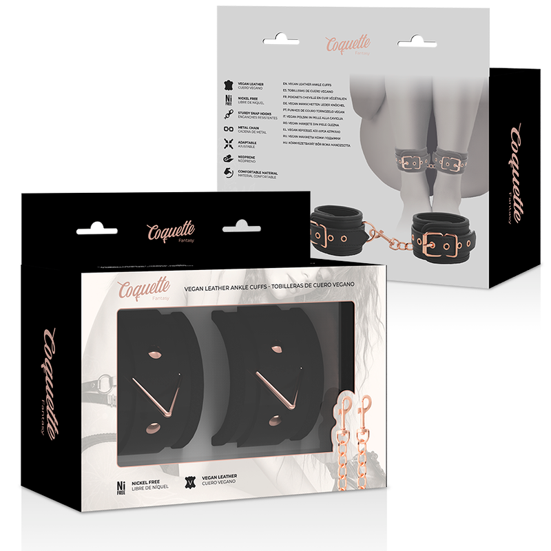 Coquette Chic - Desire Fantasy Ankle Cuffs With Neoprene