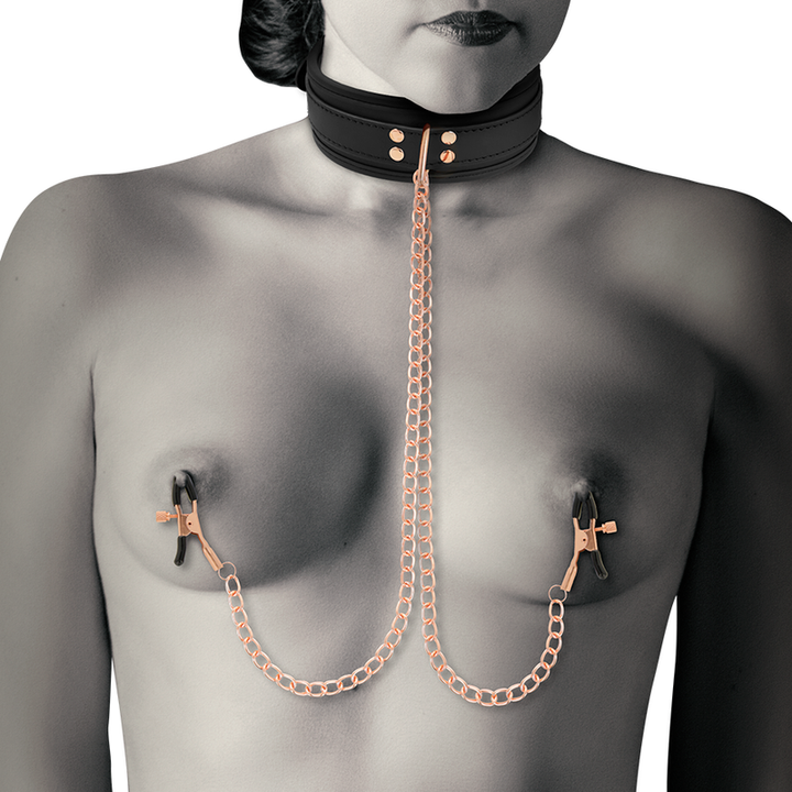 Coquette Chic - Desire Fantasy Nipple Clamp Necklace With