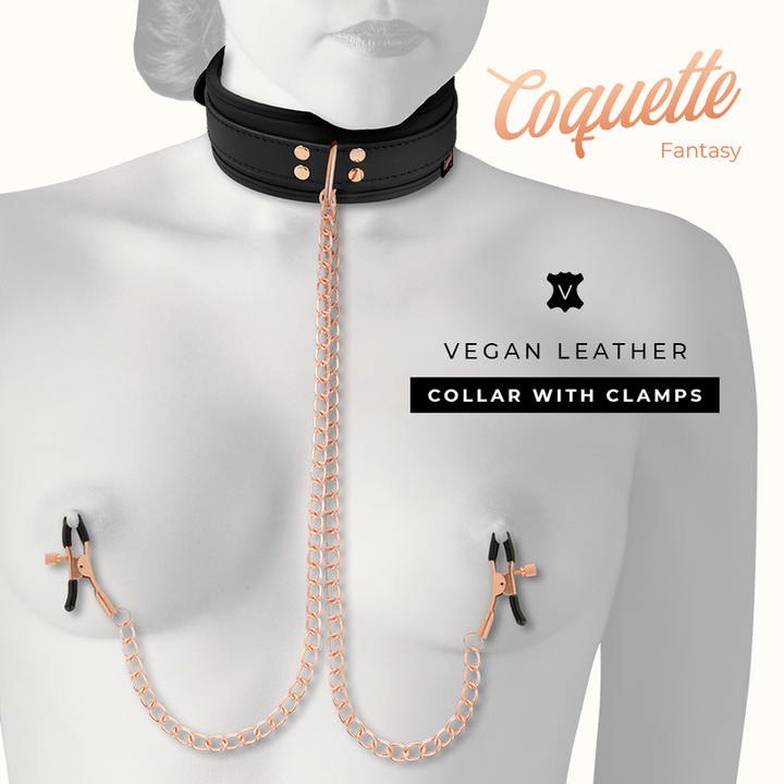 Coquette Chic - Desire Fantasy Nipple Clamp Necklace With