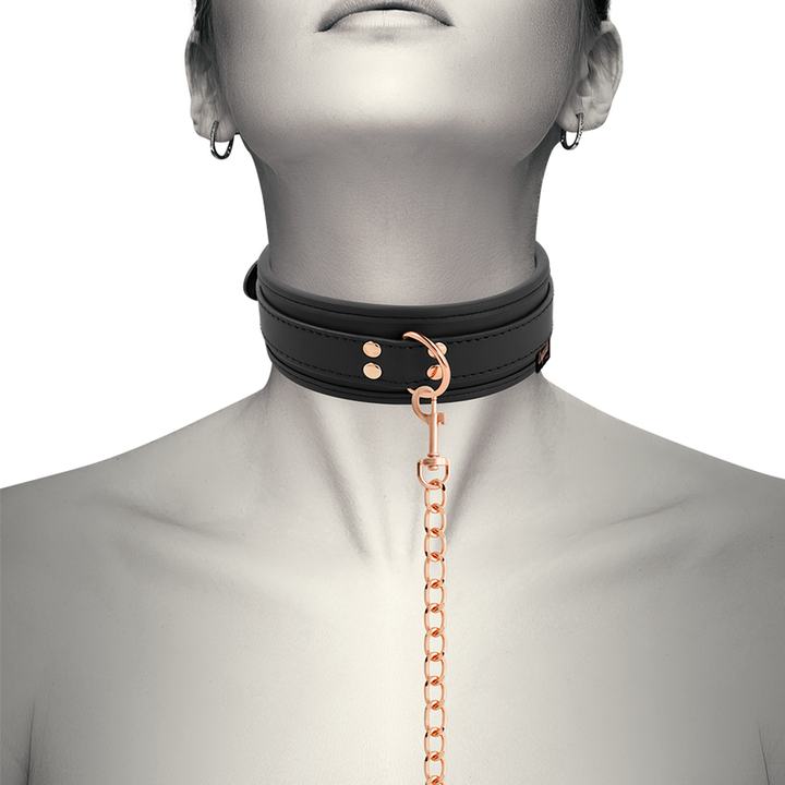 Coquette Chic - Desire Fantasy Vegan Leather Collar With