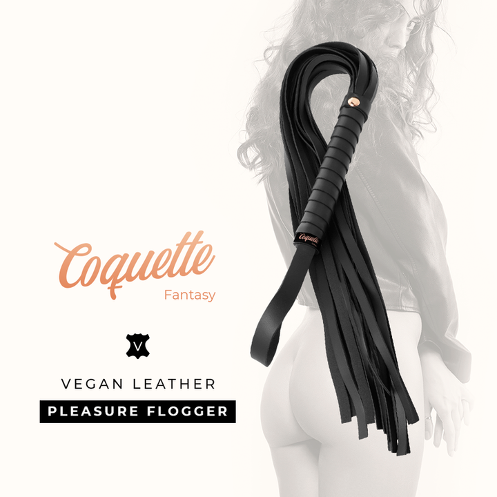 Coquette Chic - Desire Fantasy Vegan Leather Flogger