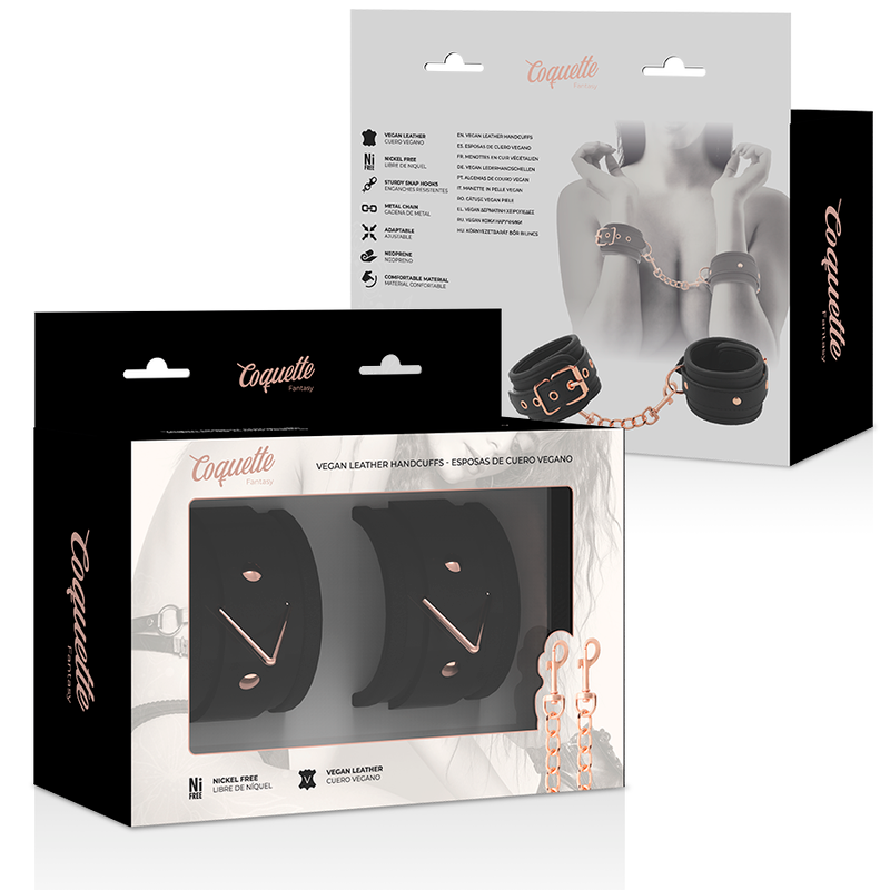 Coquette Chic - Desire Fantasy Vegan Leather Handcuffs