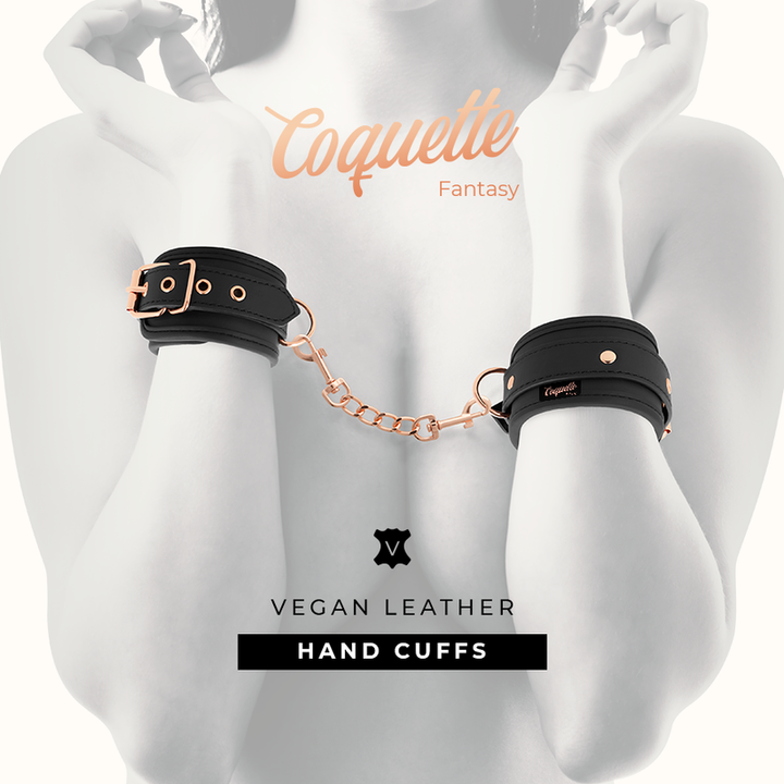 Coquette Chic - Desire Fantasy Vegan Leather Handcuffs