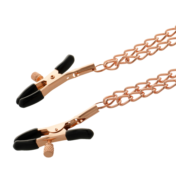 Coquette Chic - Desire Fantasy Metal Nipple Clips With Chain