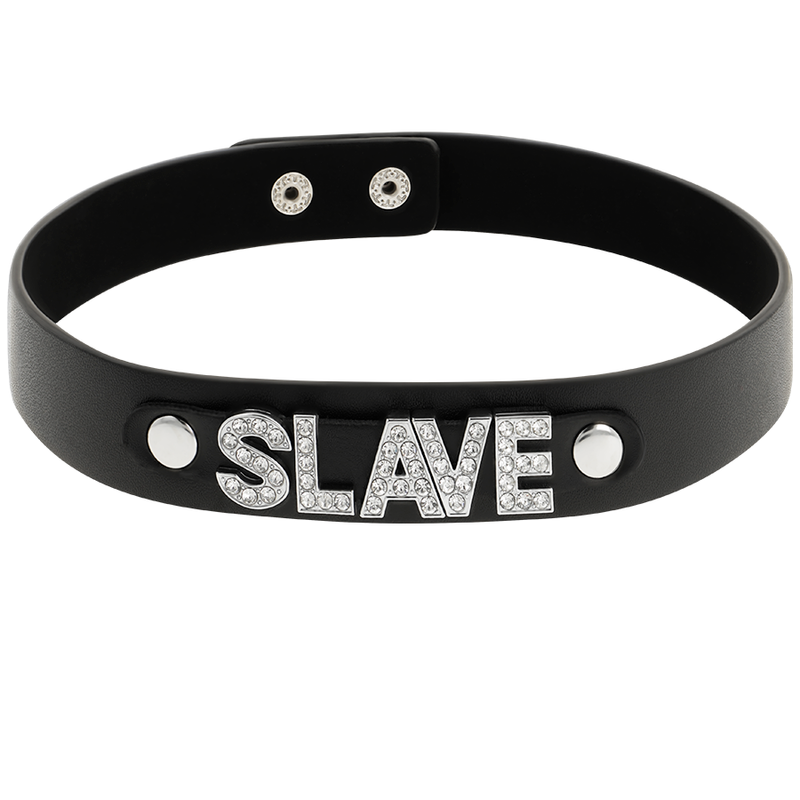 Coquette Chic - Desire Slave Vegan Leather Choker