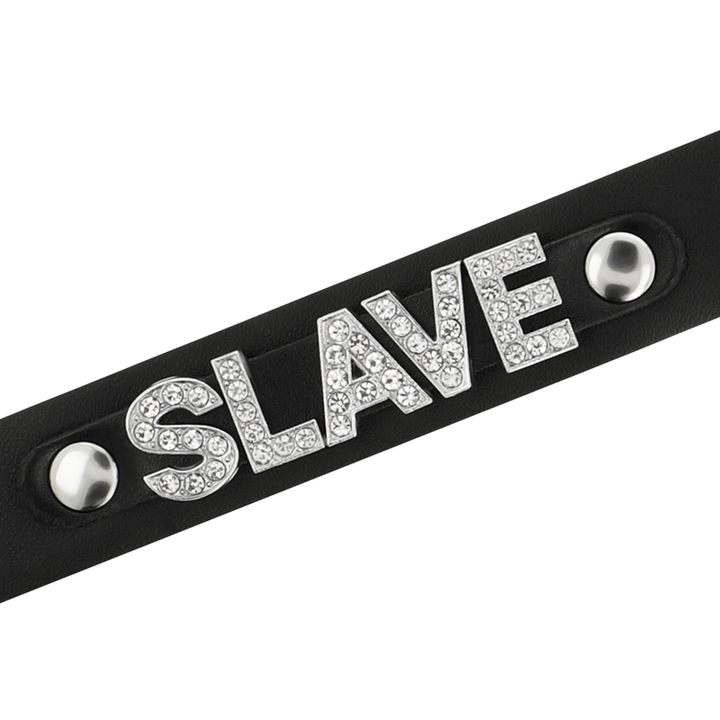 Coquette Chic - Desire Slave Vegan Leather Choker