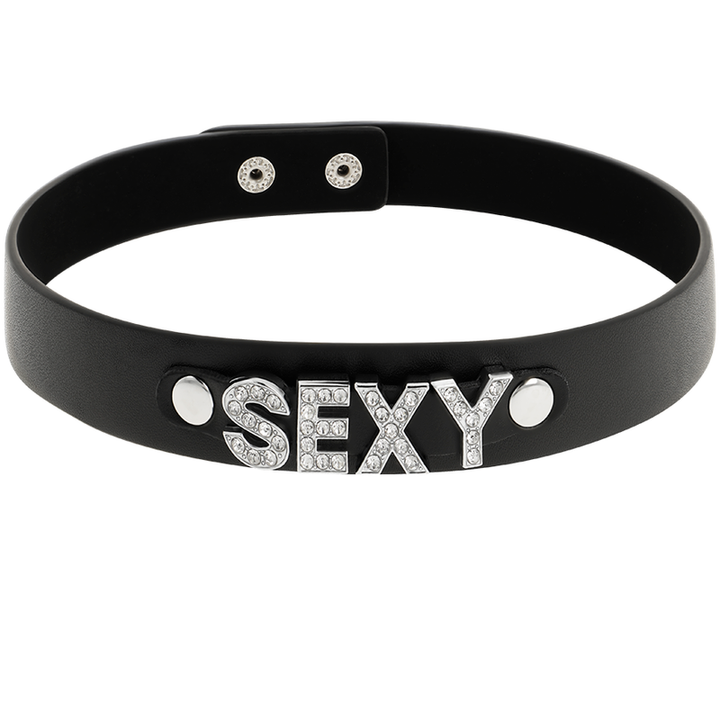 Coquette Chic - Desire Sexy Vegan Leather Choker