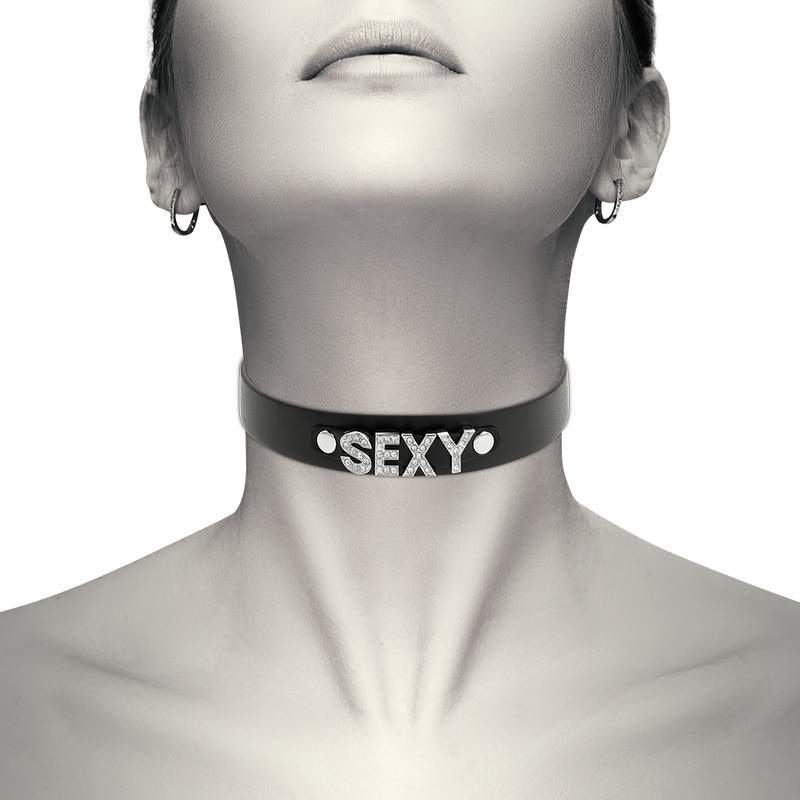Coquette Chic - Desire Sexy Vegan Leather Choker