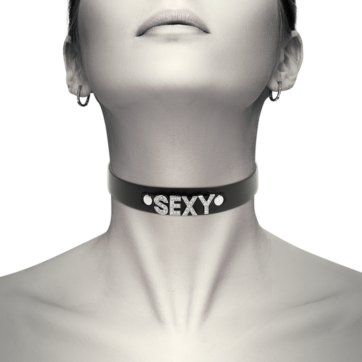 Coquette Chic - Desire Sexy Vegan Leather Choker
