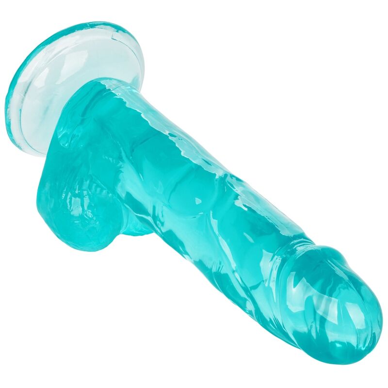 Calexotics Size Queen Dildo Blue 15.3 CM — Blue, TPR