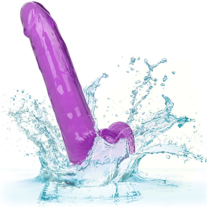 Calexotics Size Queen Dildo Purple 20.3 CM — Purple, TPR