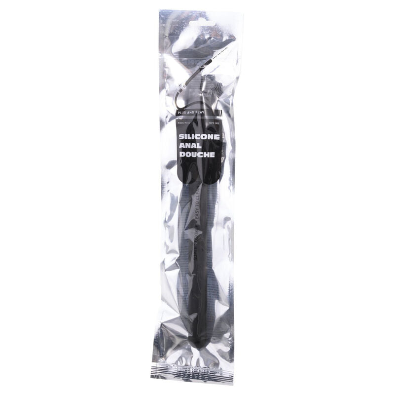 All Black - Shower Anal Hinchable Silicone 27 CM