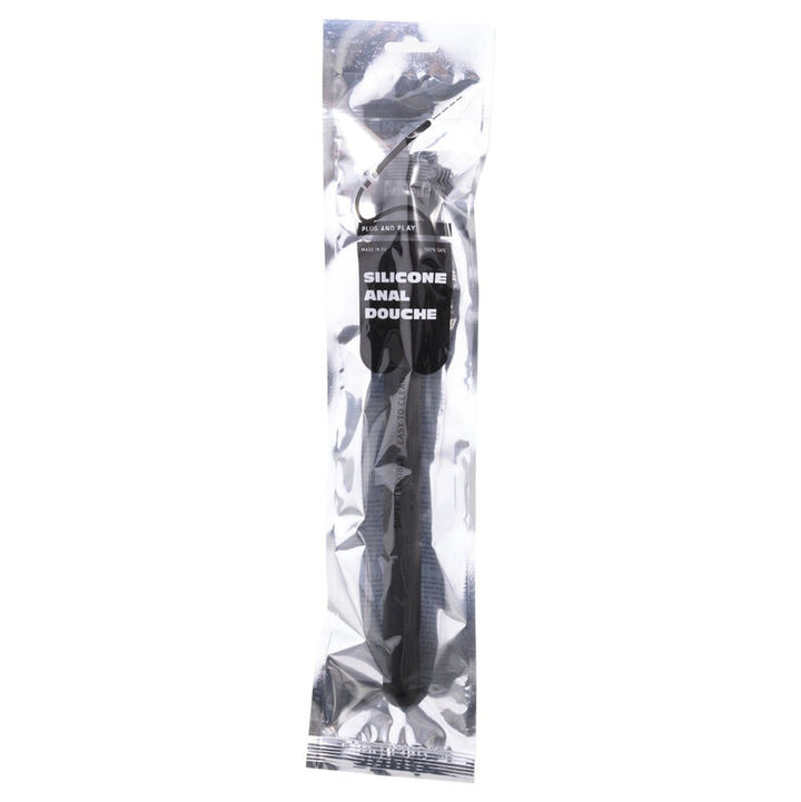 All Black - Shower Anal Hinchable Silicone 27 CM