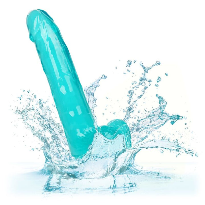Calexotics Size Queen Dildo Blue 20.3 CM — Blue, TPR