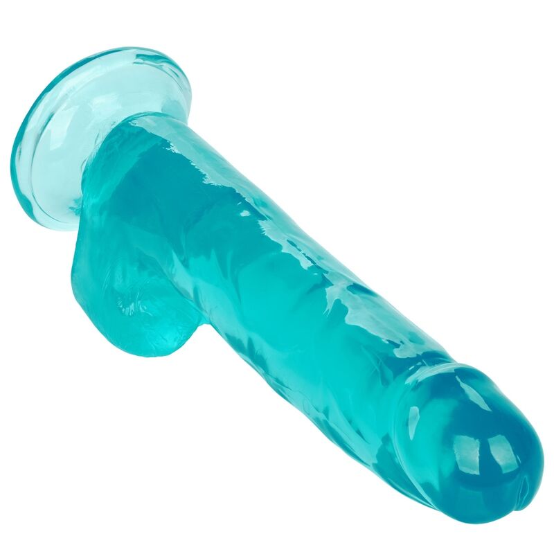 Calexotics Size Queen Dildo Blue 20.3 CM — Blue, TPR