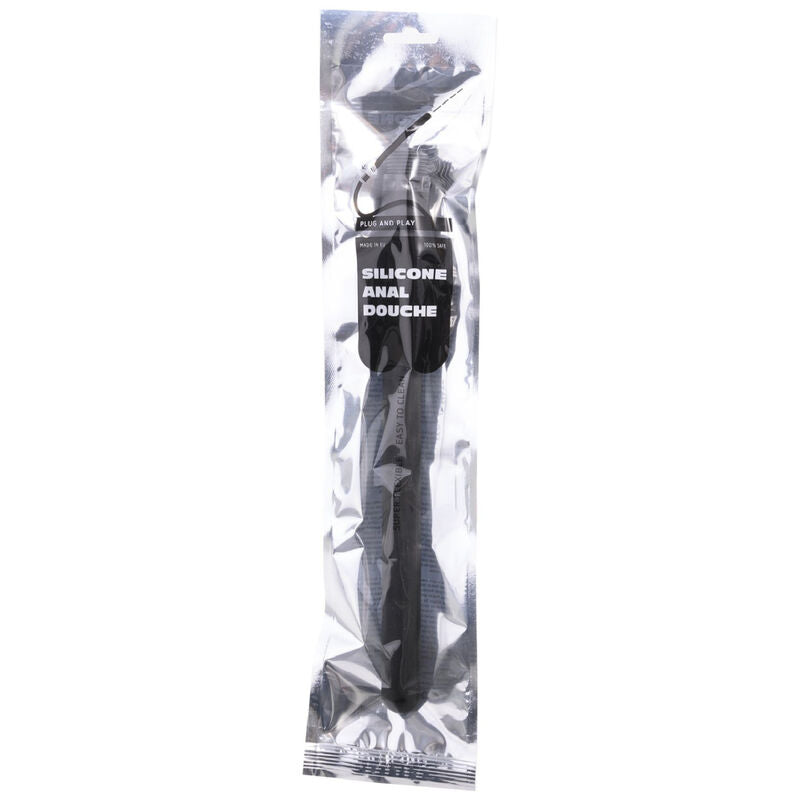 All Black - Shower Anal Silicone Sistema Stopper 27 CM