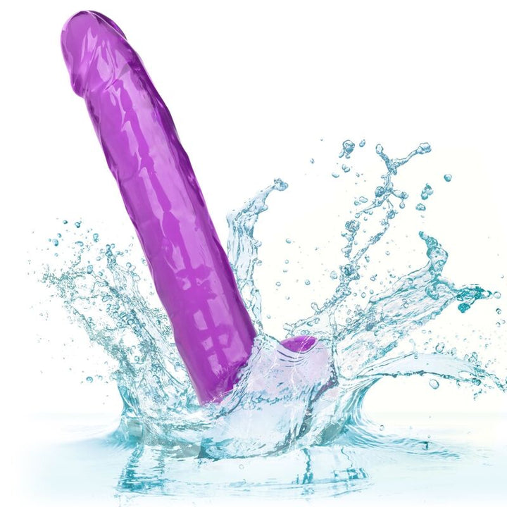 Calexotics Size Queen Dildo Purple 25.5 CM — Purple, TPR